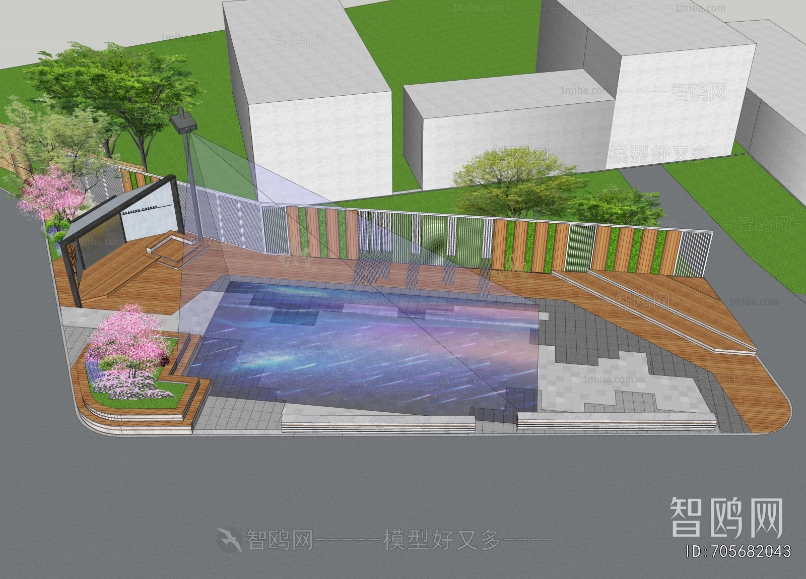 Modern Park Landscape