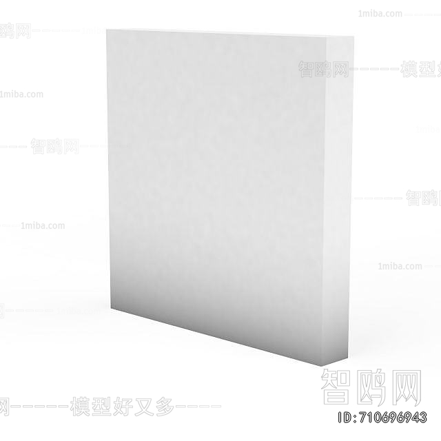 European Style Plaster Carved Top Plate