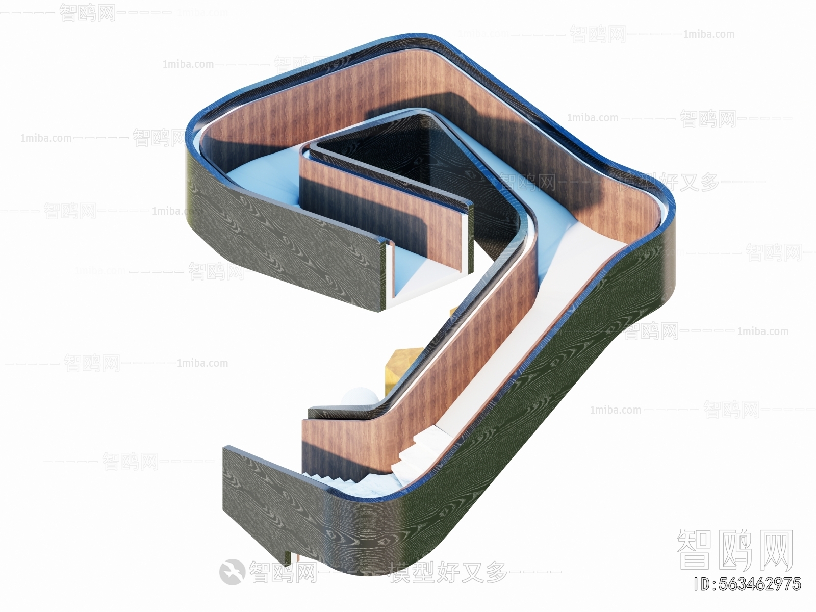 Modern Rotating Staircase