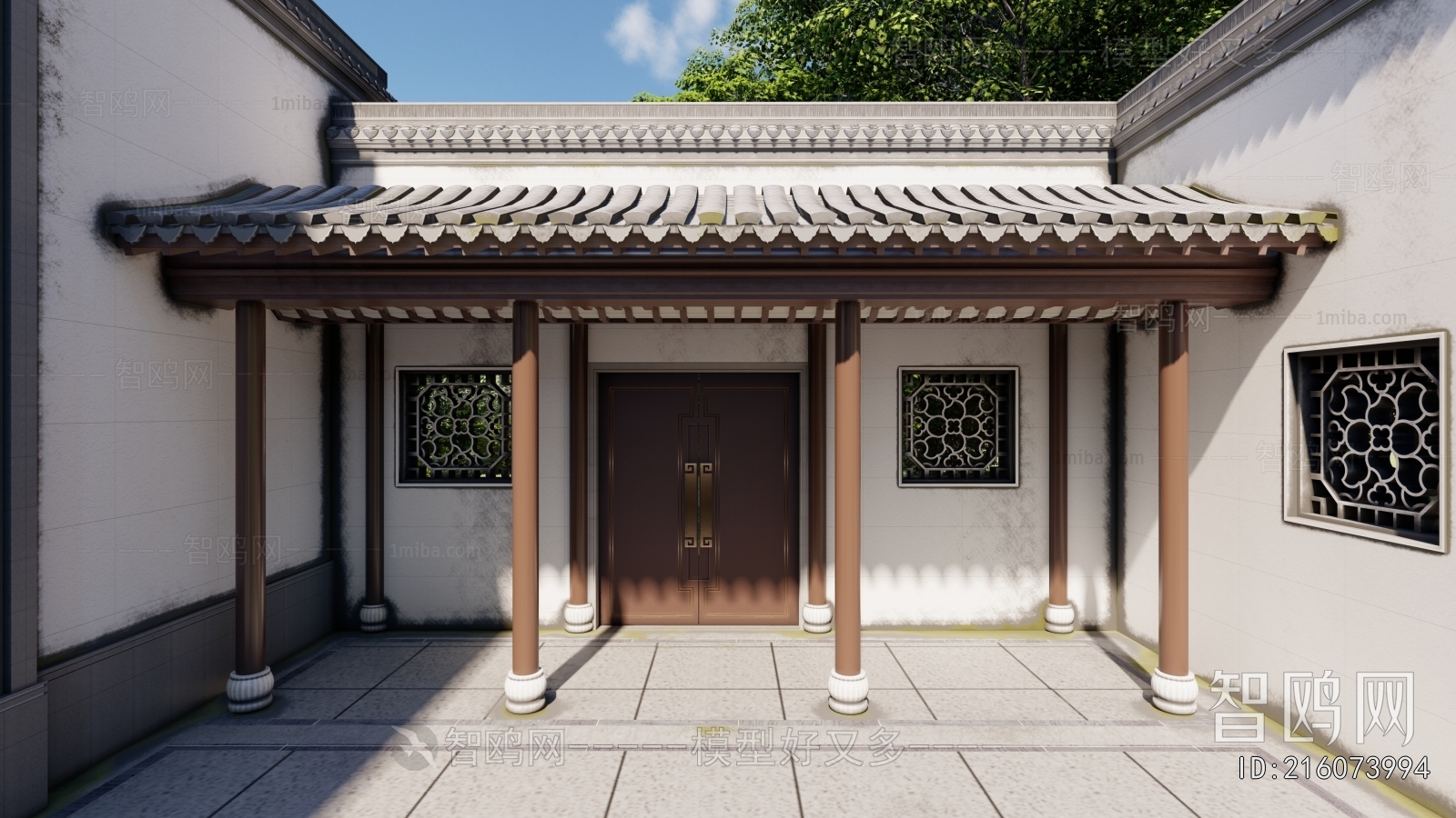 Chinese Style Facade Element