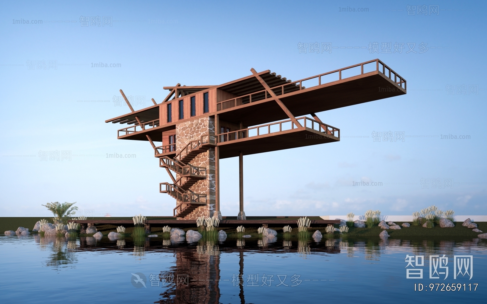 New Chinese Style Public Building