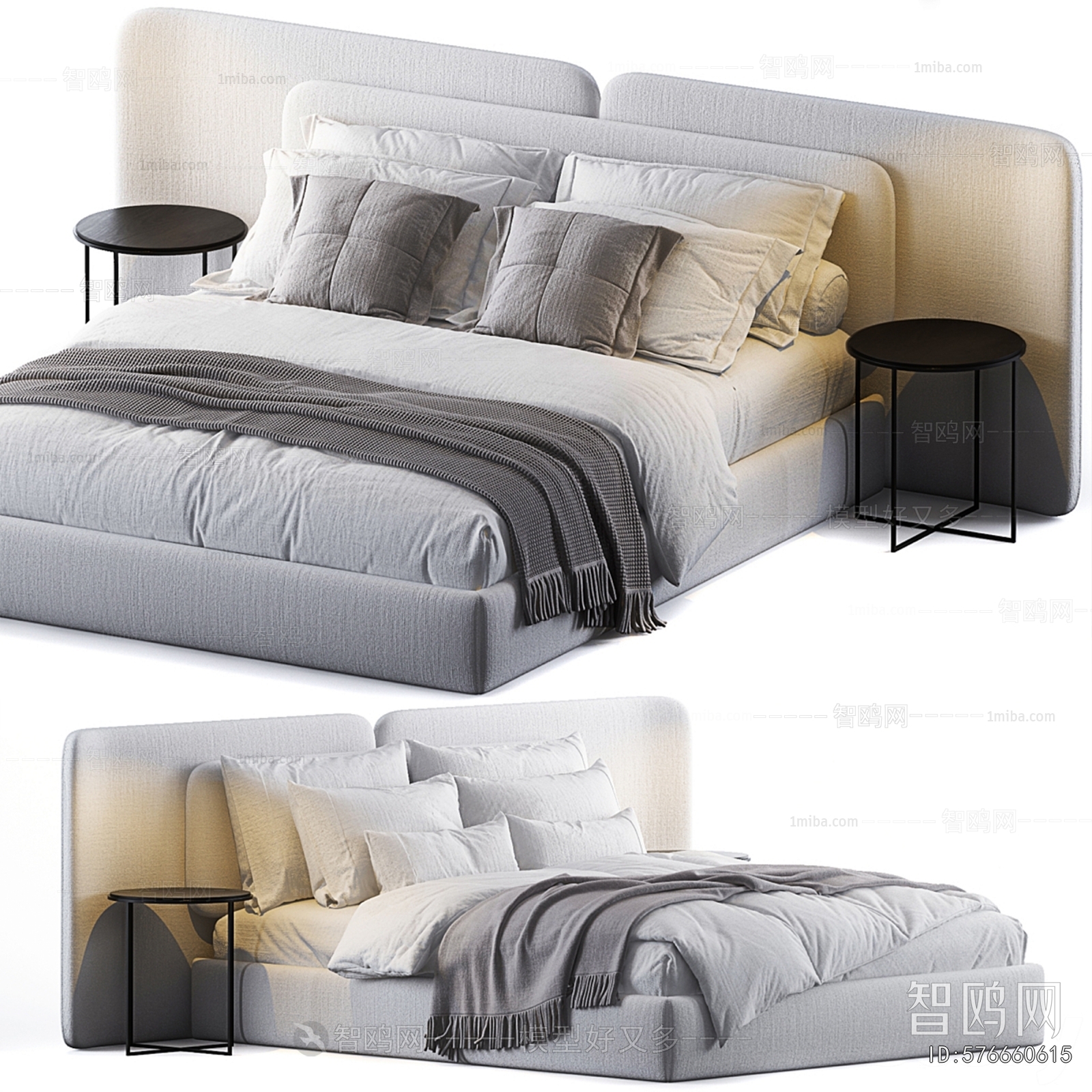Modern Double Bed