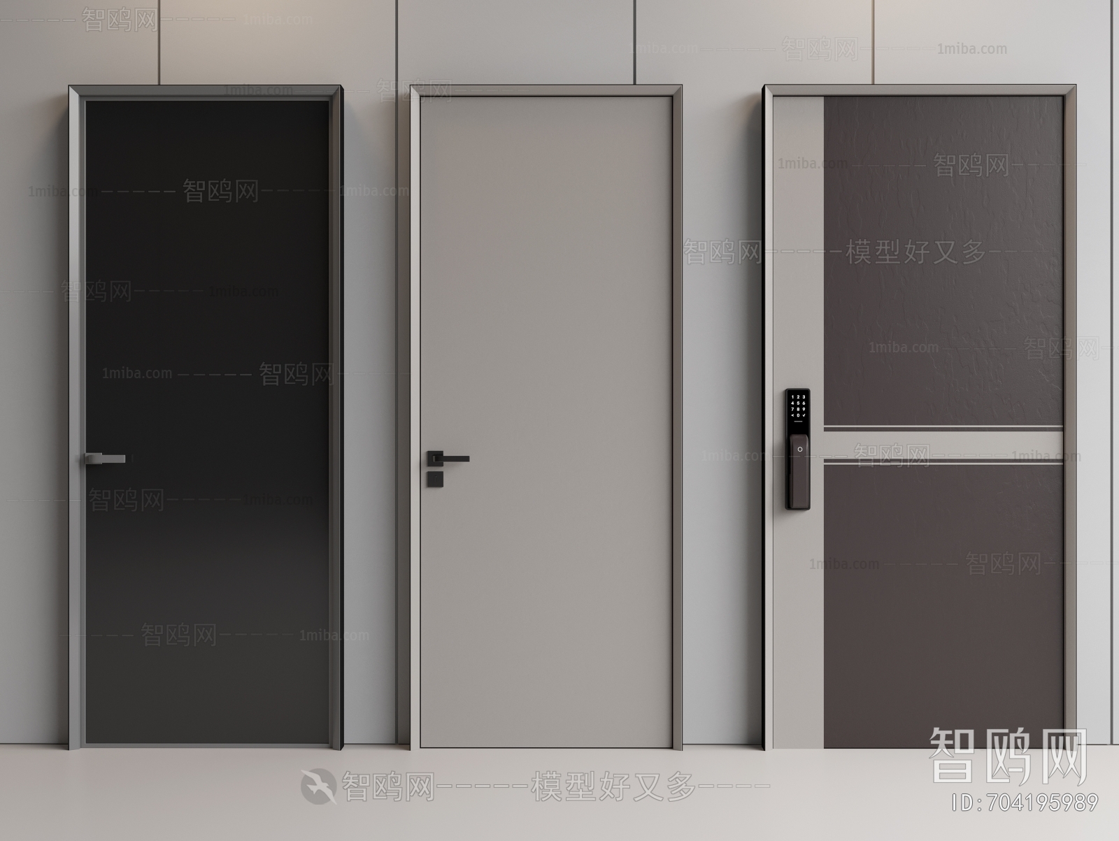 Modern Single Door