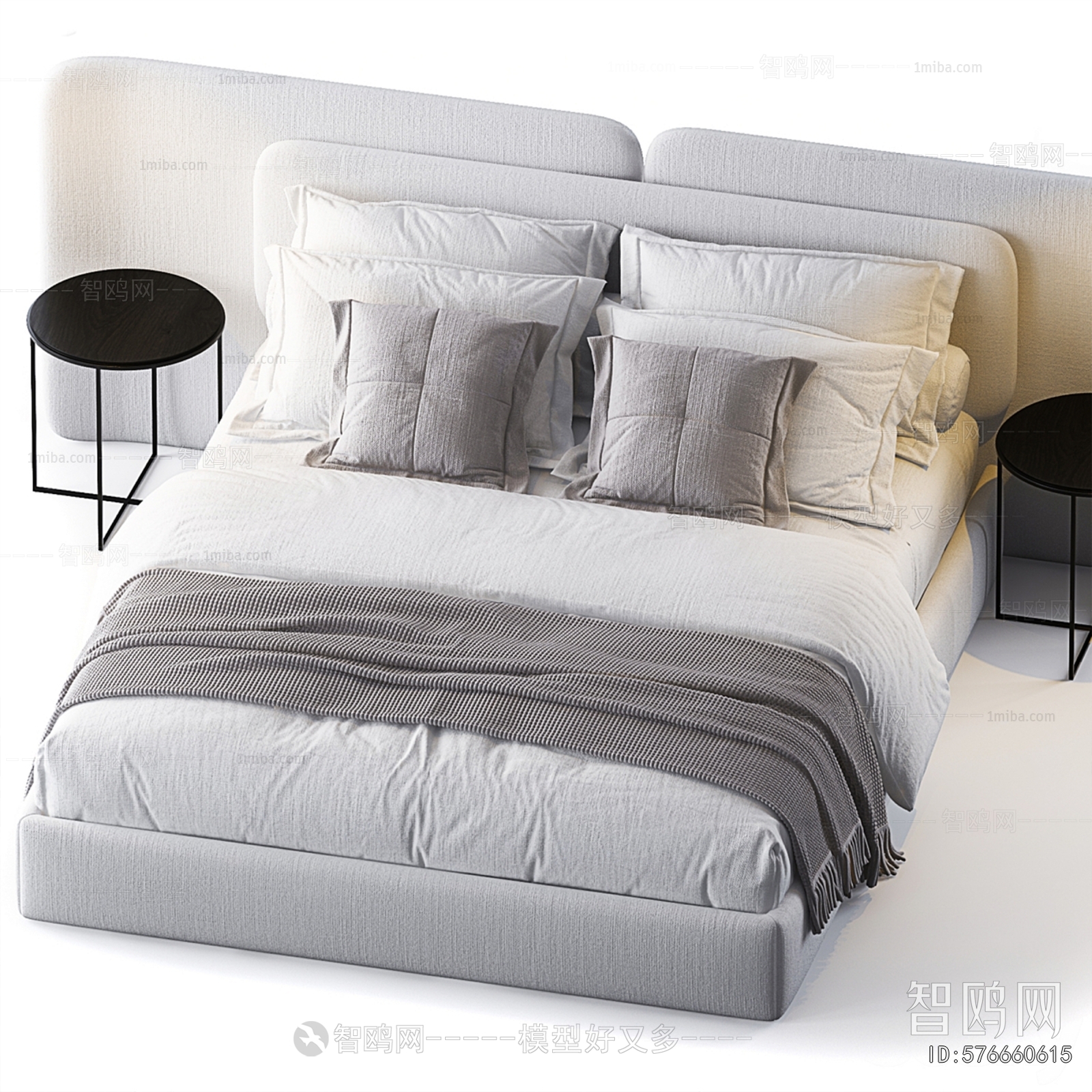Modern Double Bed