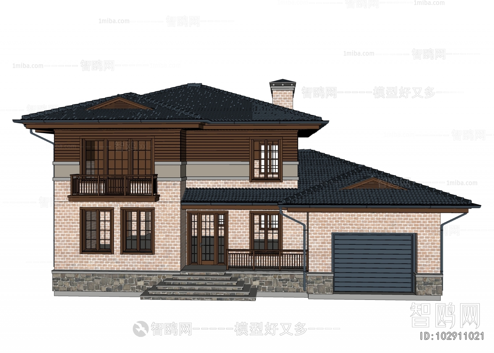 New Chinese Style Detached Villa