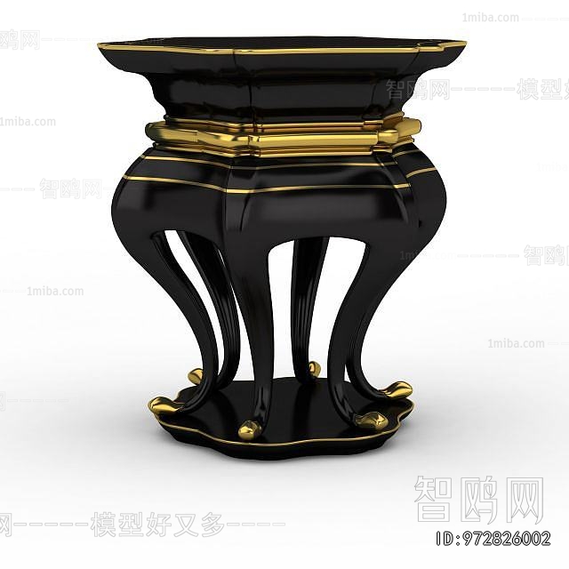 Simple European Style Stool