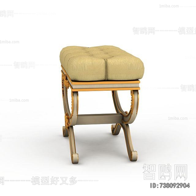 European Style Sofa Stool