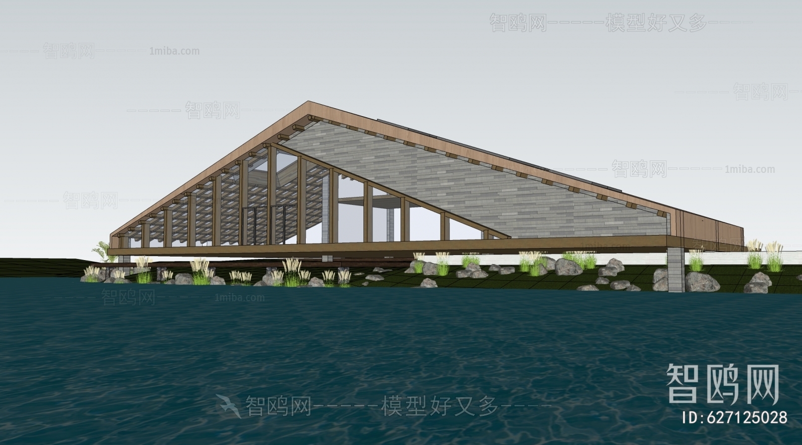 现代木屋民宿建筑