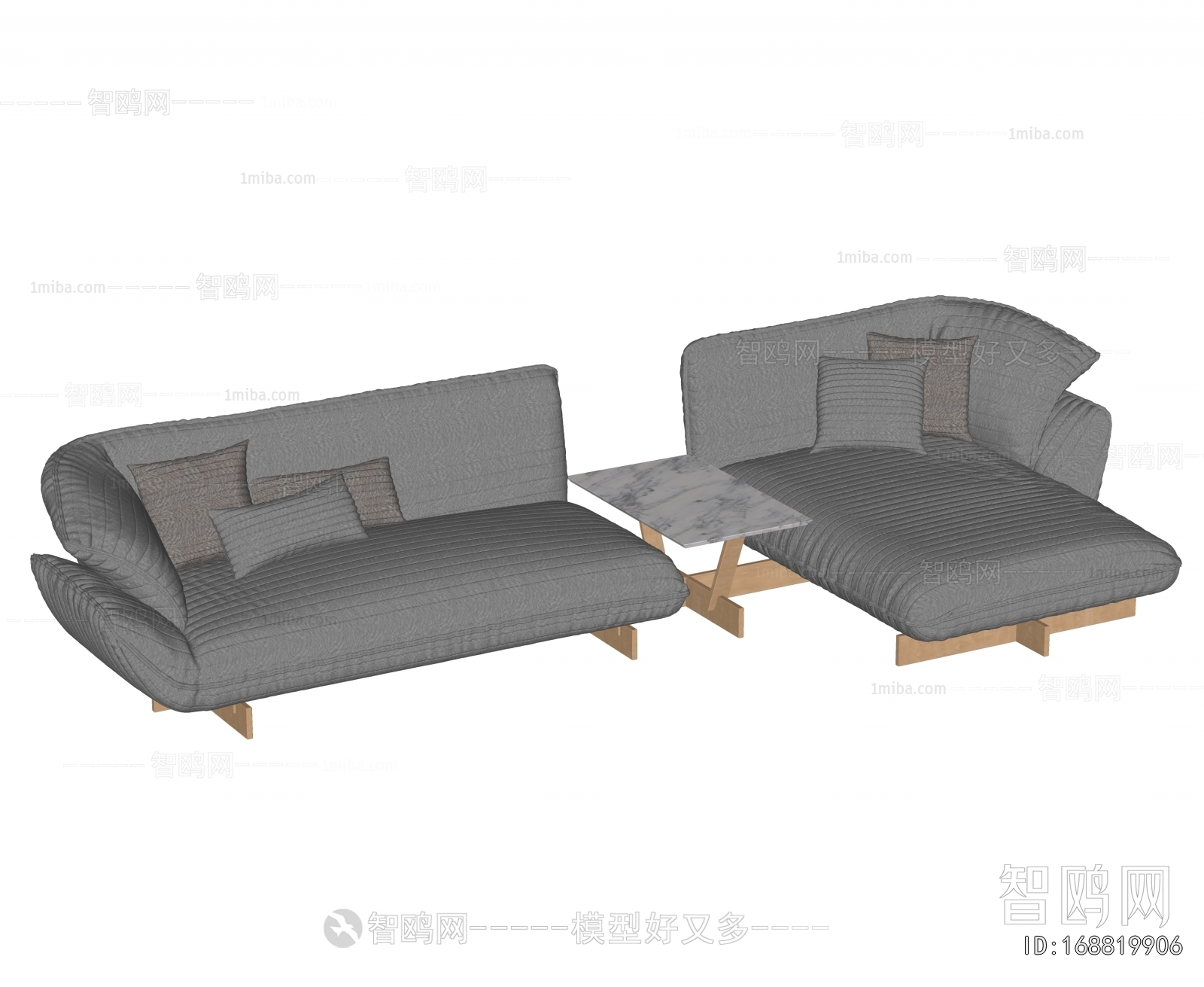 Modern Multi Person Sofa