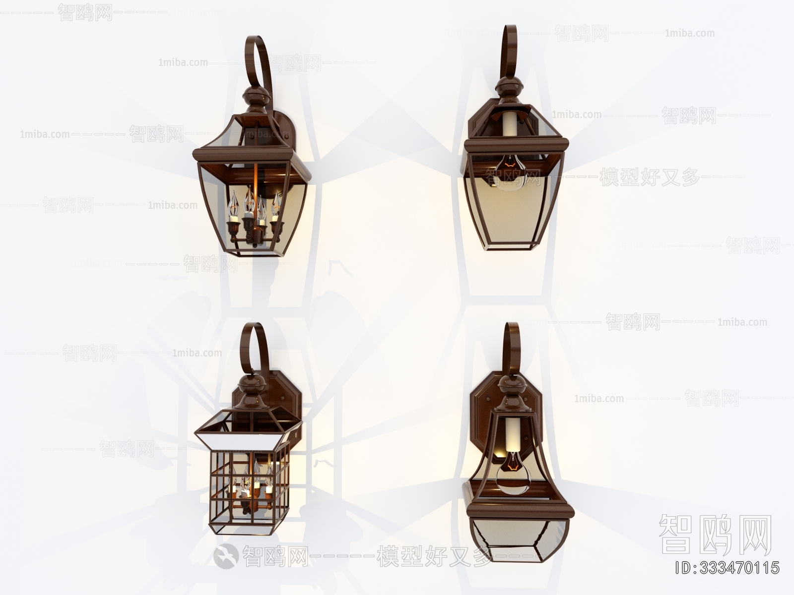 Simple European Style Wall Lamp