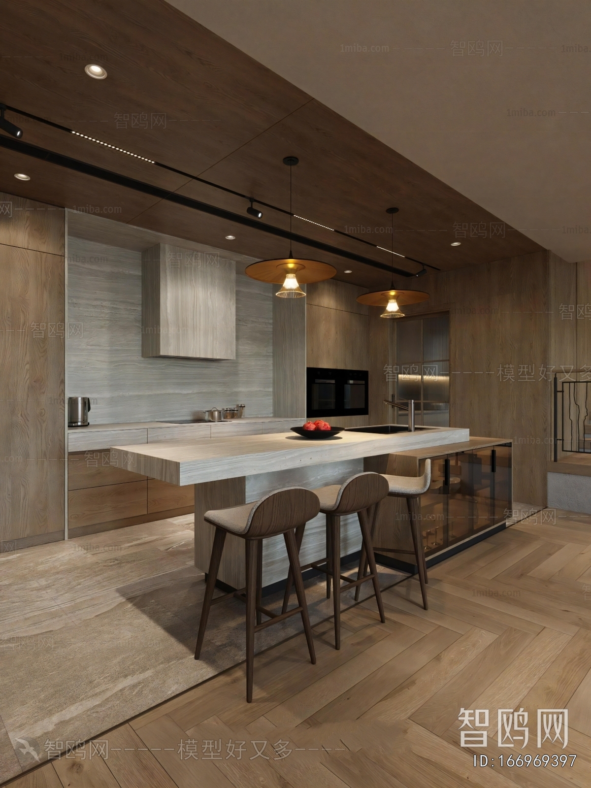 Modern Open Kitchen