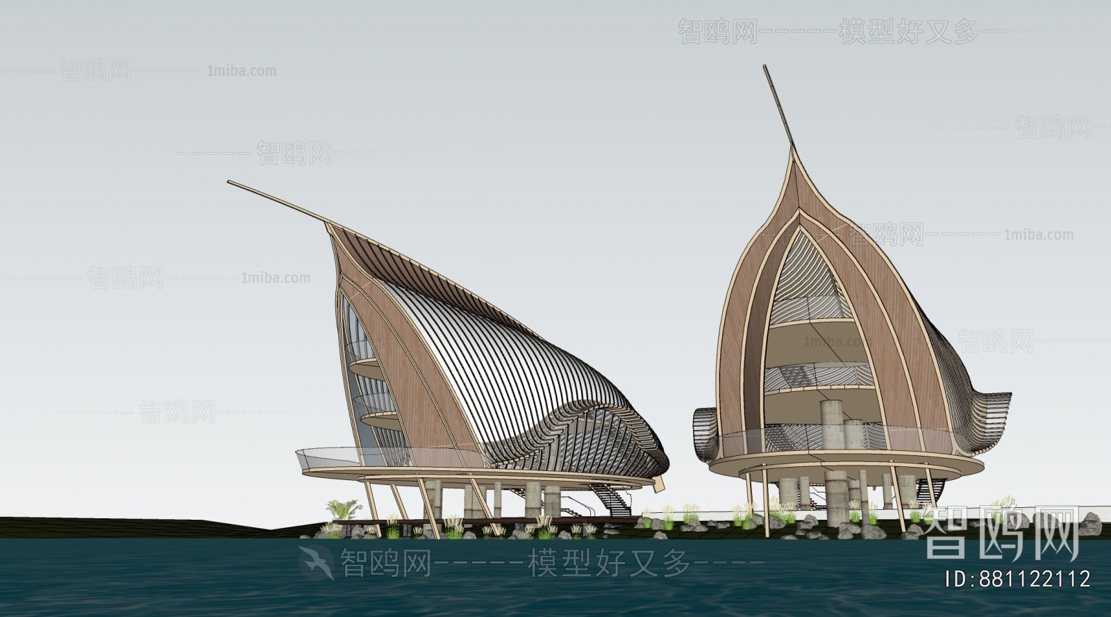 Modern Appearance Of Commercial Building