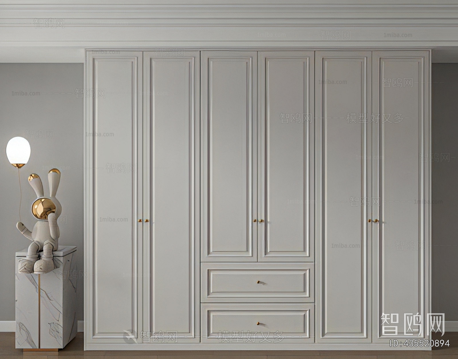 Simple European Style The Wardrobe