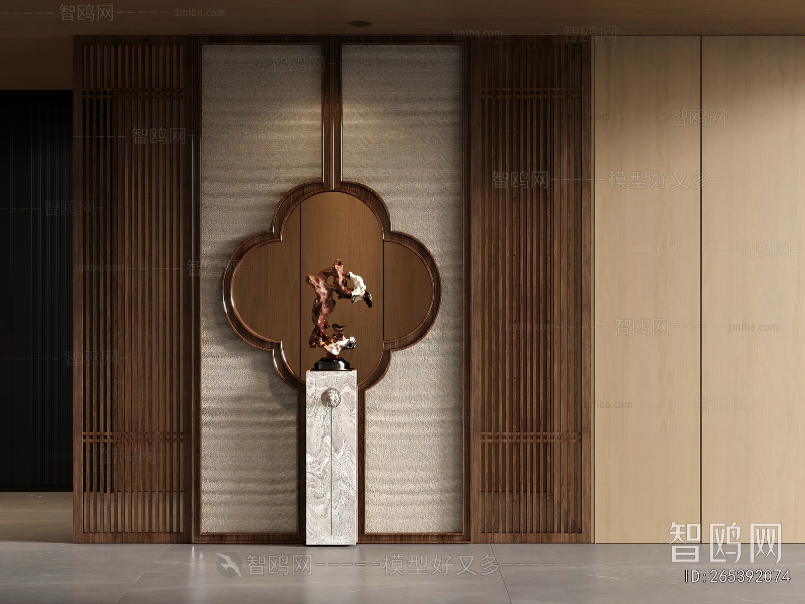 New Chinese Style Hallway