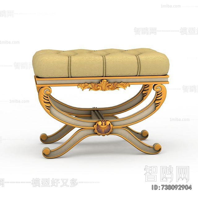 European Style Sofa Stool