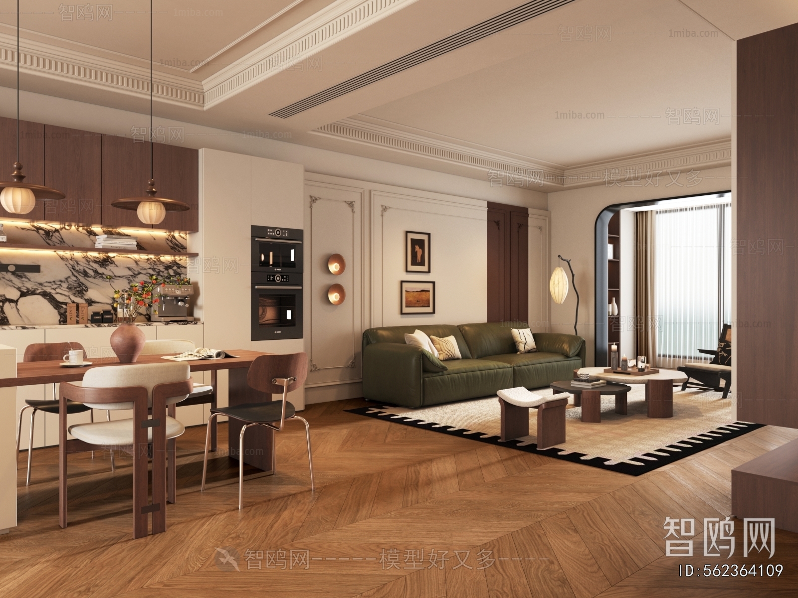 French Style A Living Room