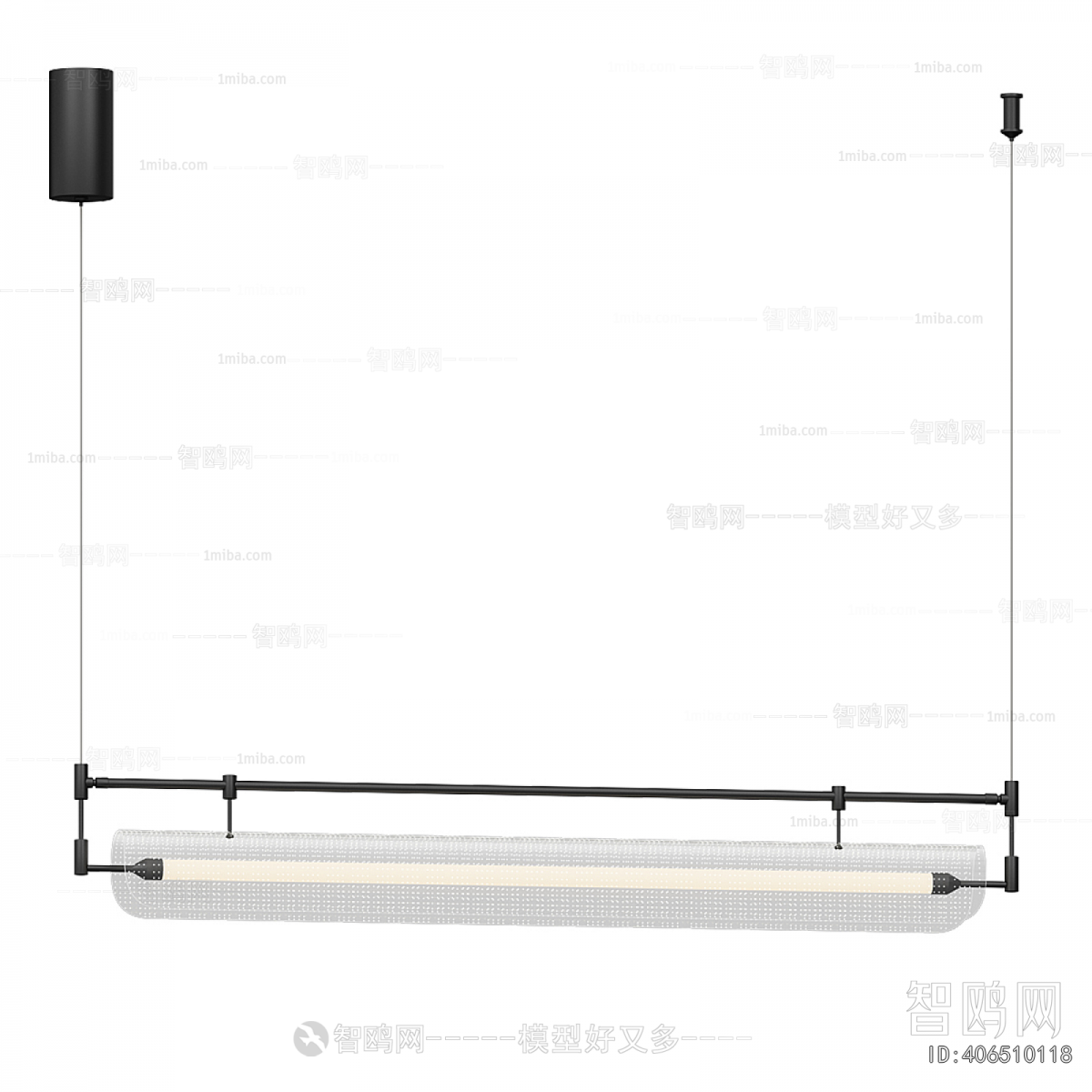 Modern Long Chandelier