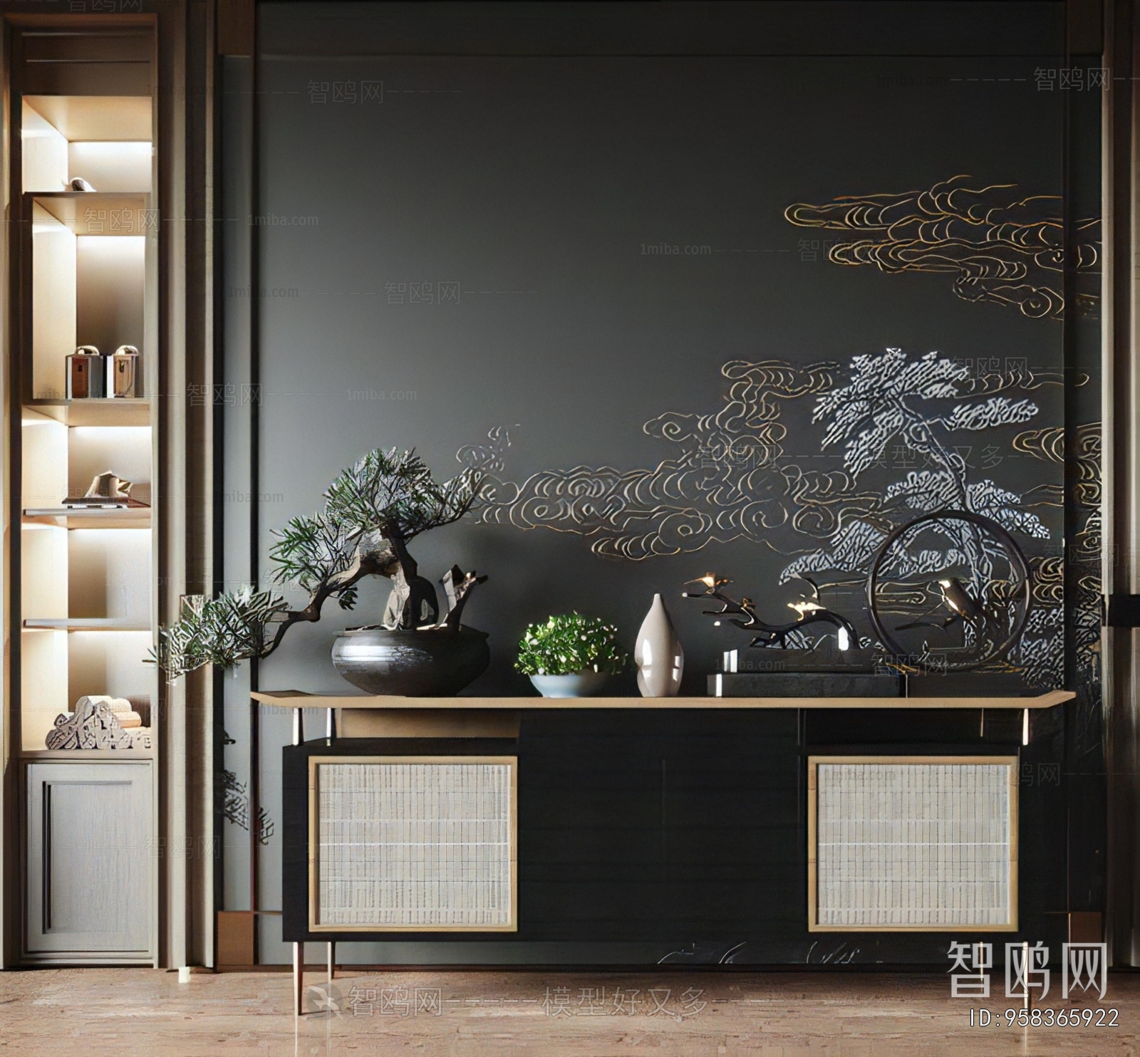 New Chinese Style Console