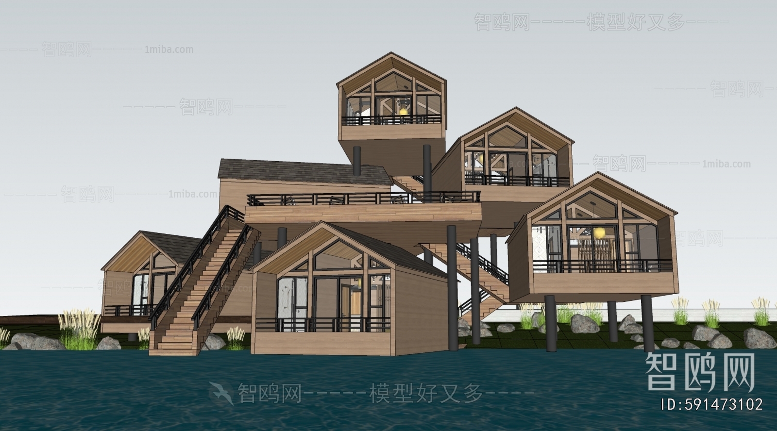 Modern Appearance Of Commercial Building