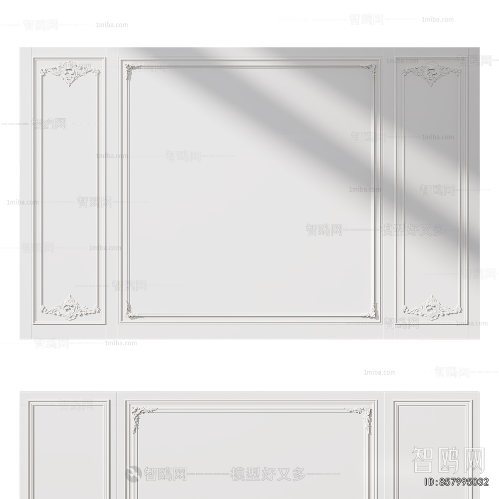 French Style TV Wall