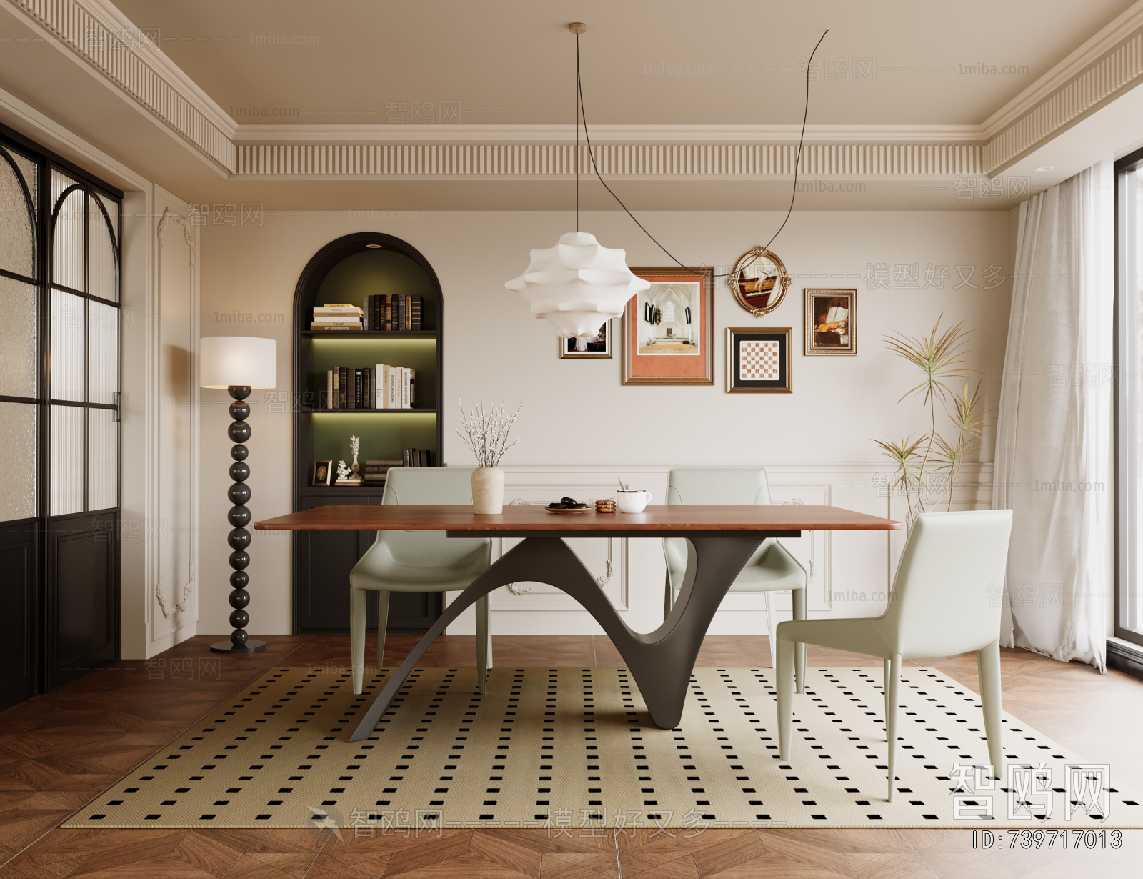 French Style Dining Room