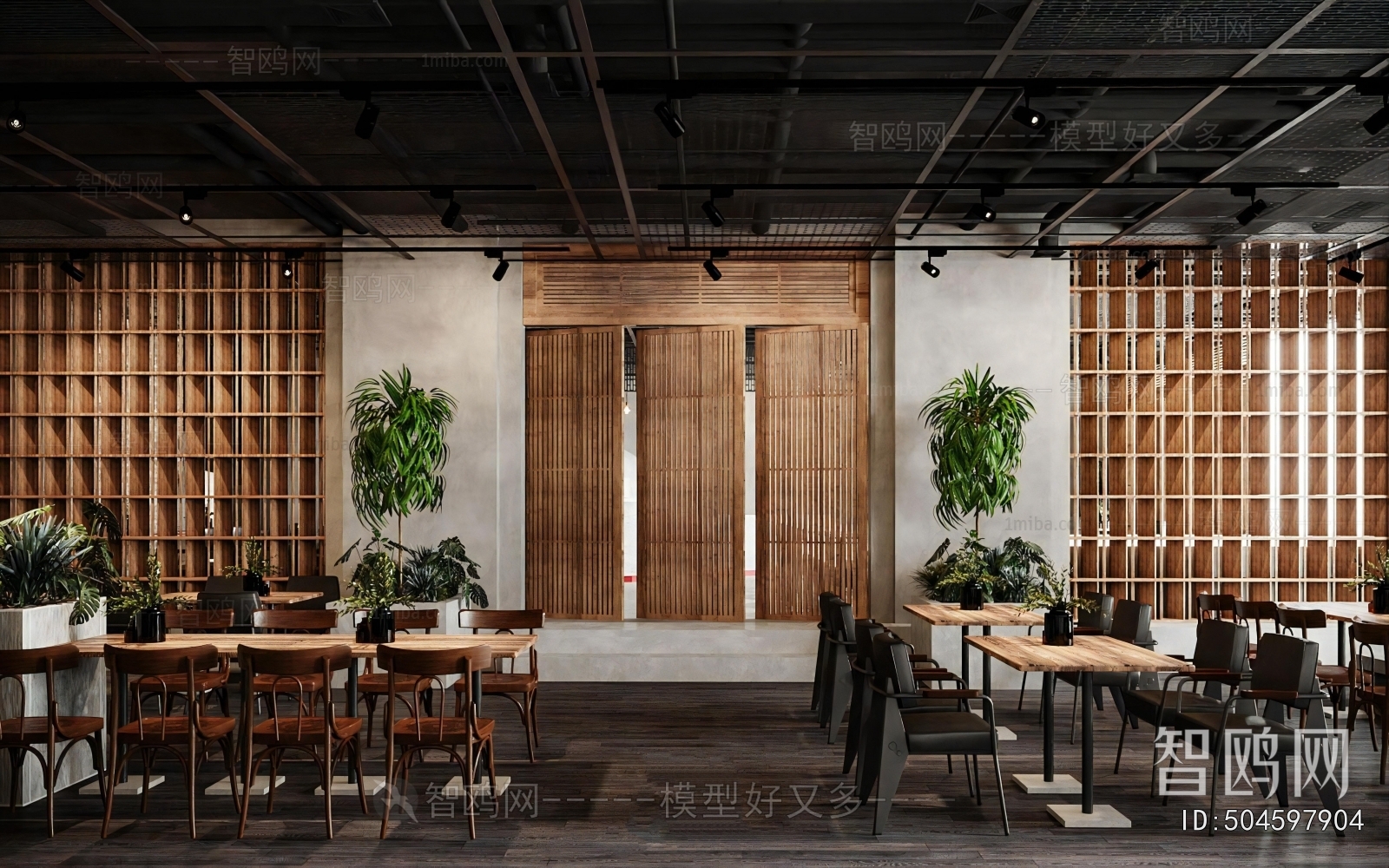 Wabi-sabi Style Restaurant