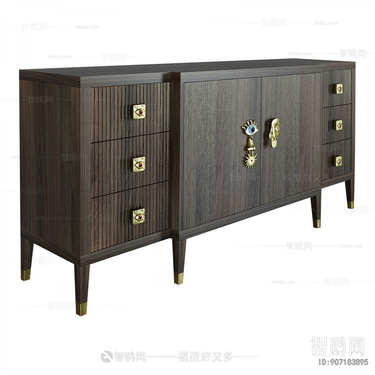 Nordic Style Side Cabinet