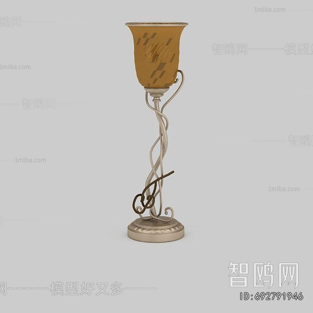 Simple European Style Floor Lamp