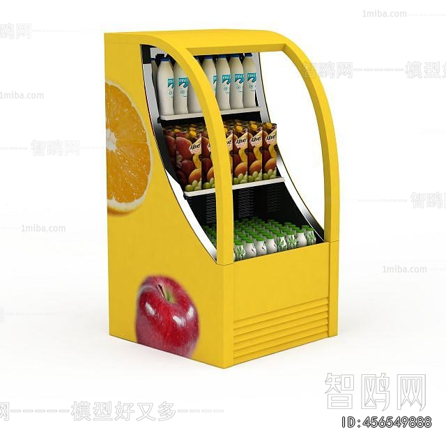 Modern Supermarket Shelf