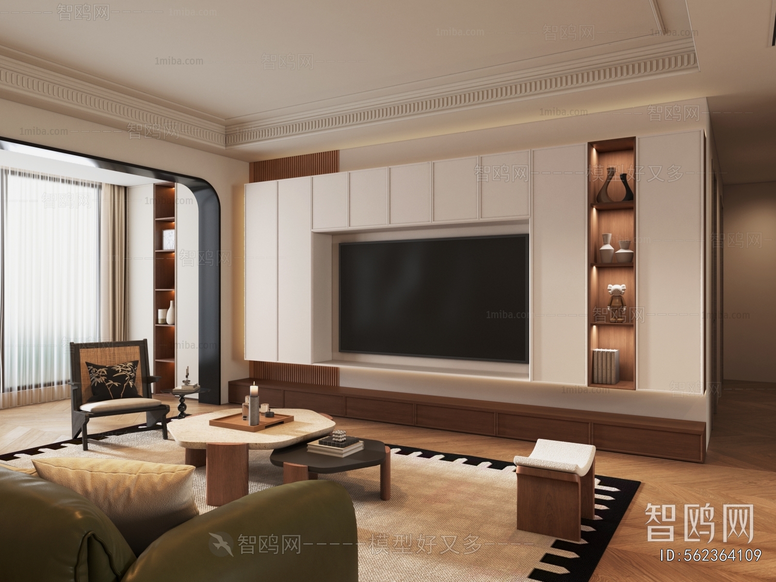 French Style A Living Room