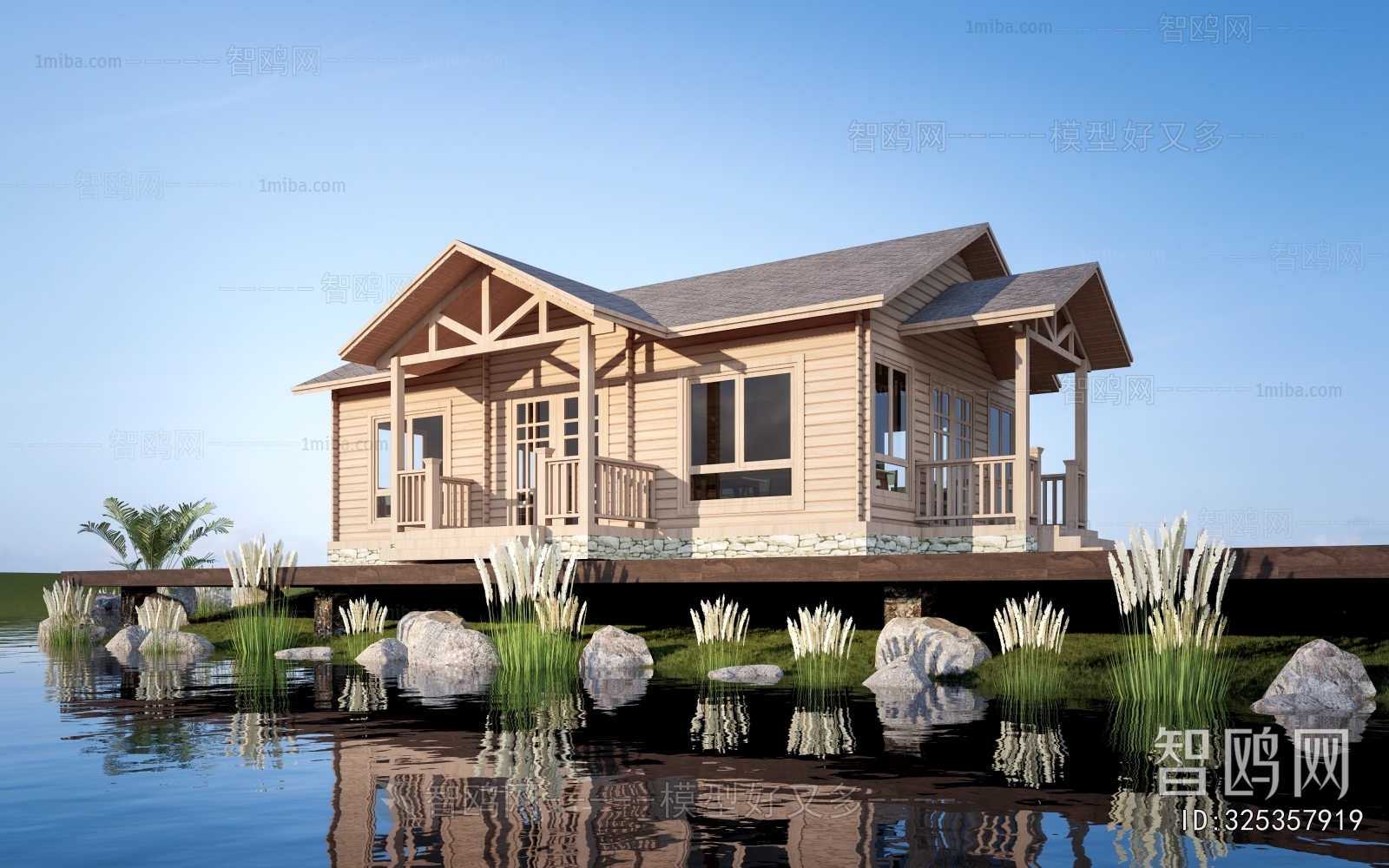 New Chinese Style Building Appearance