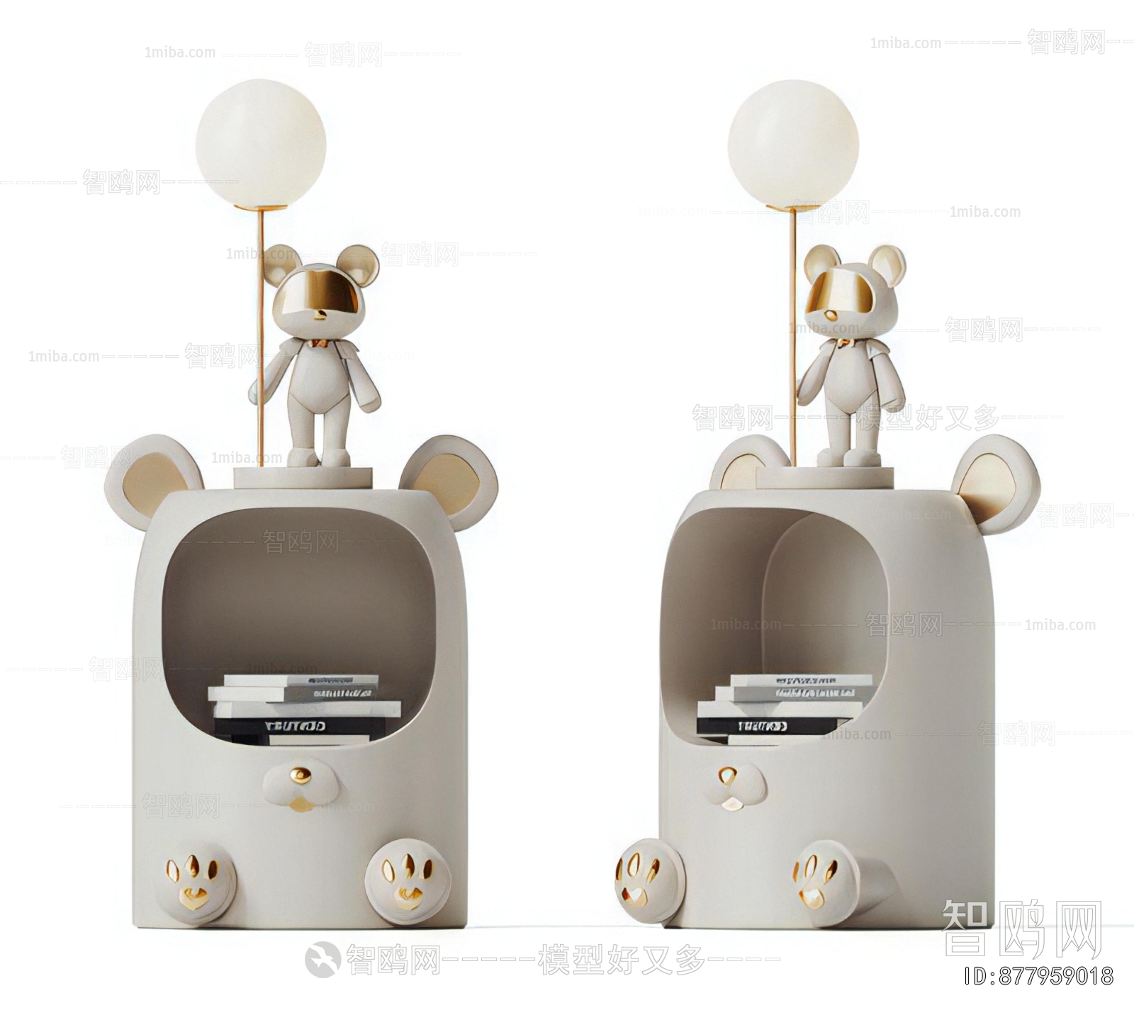 Modern Bedside Cupboard