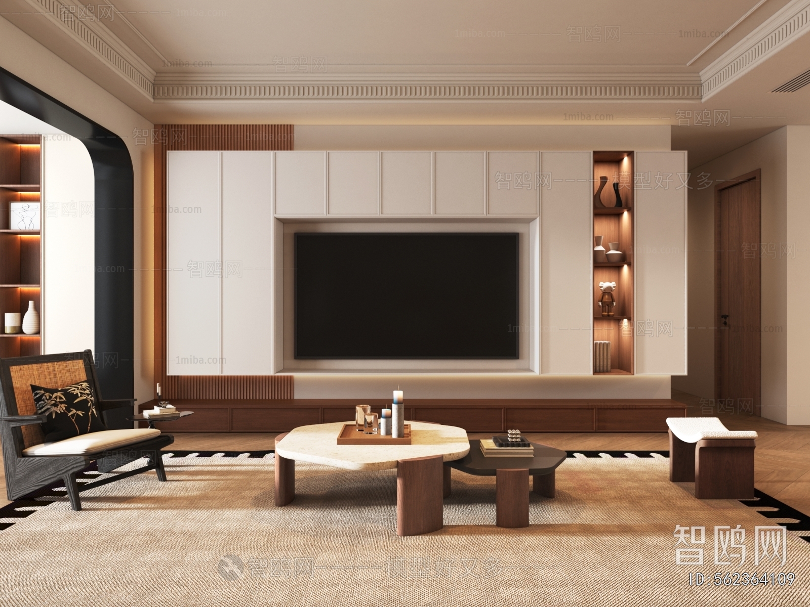 French Style A Living Room