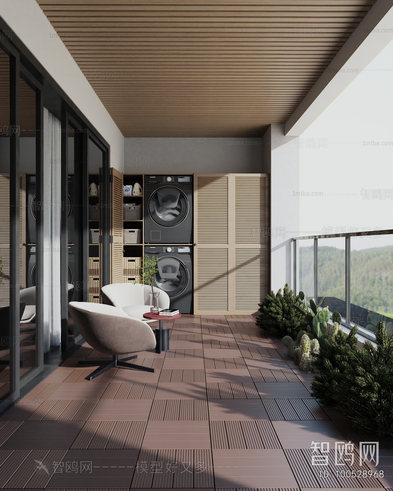 Modern Leisure Balcony