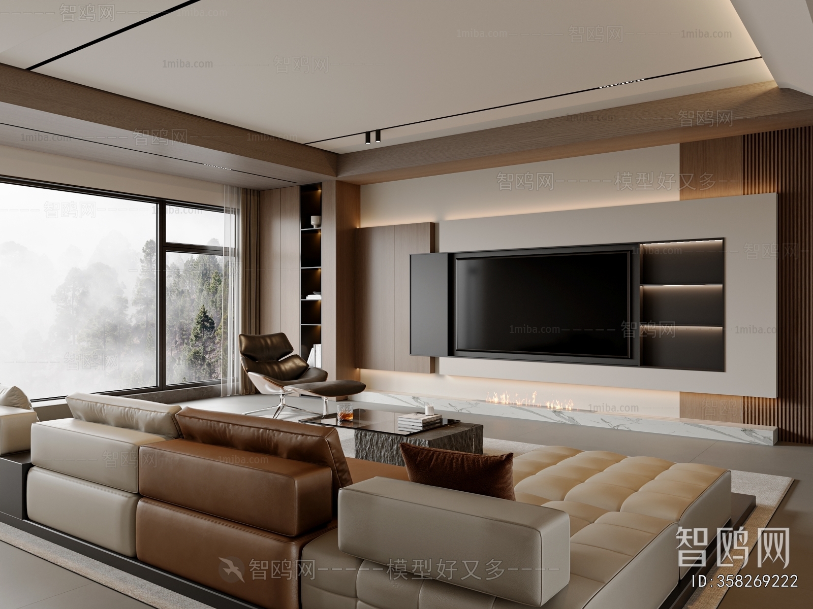 Modern A Living Room