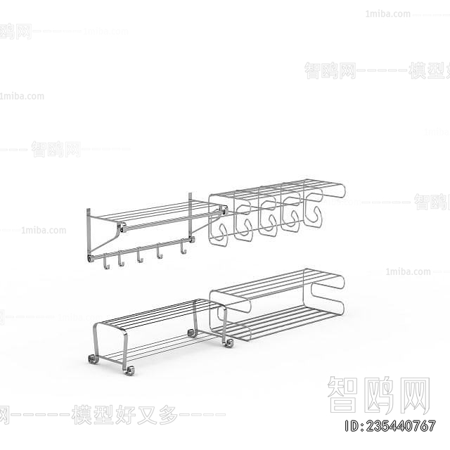 Modern Bathroom Rack