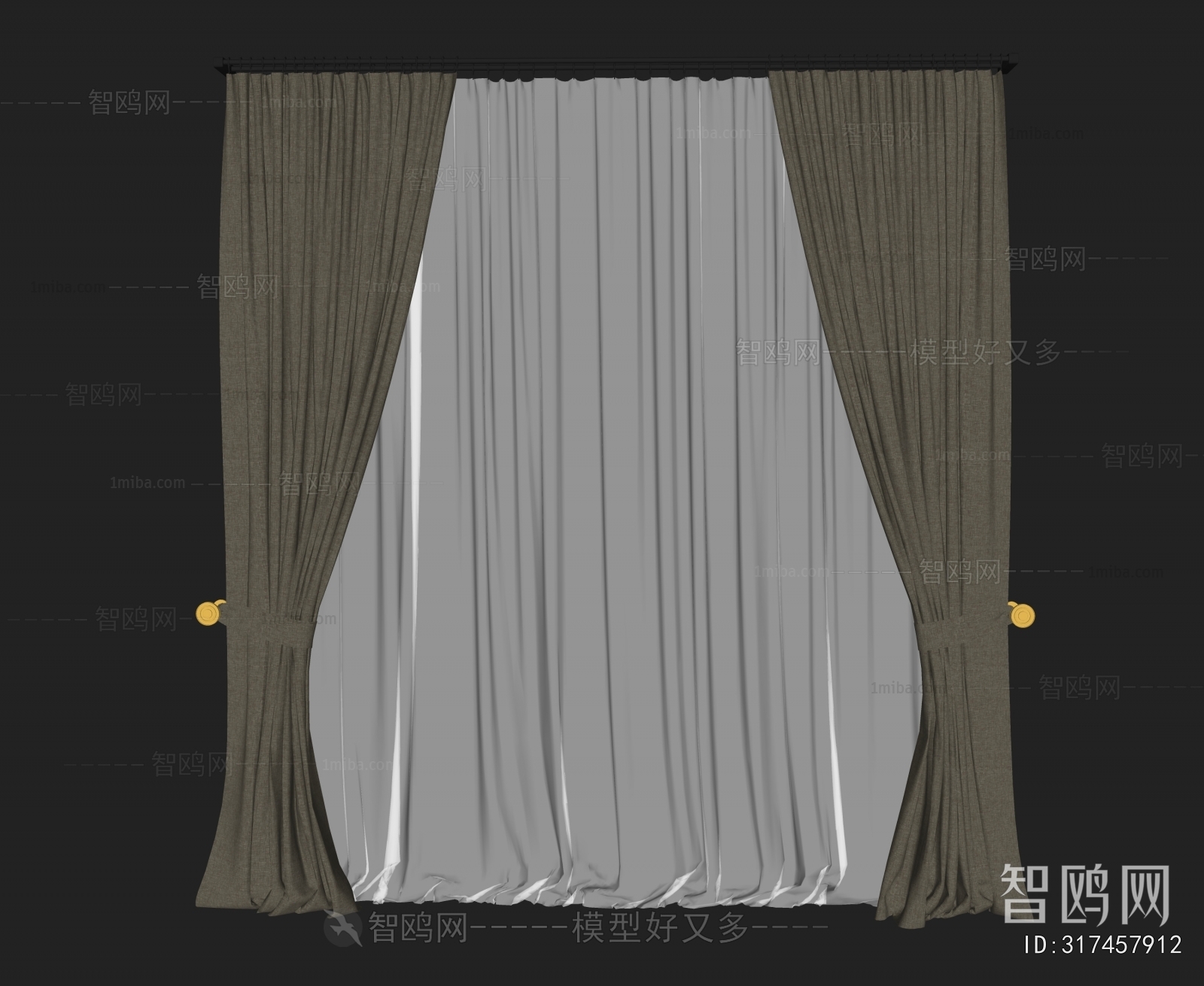 Modern The Curtain
