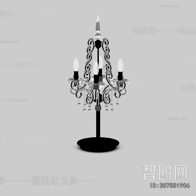 Simple European Style Table Lamp