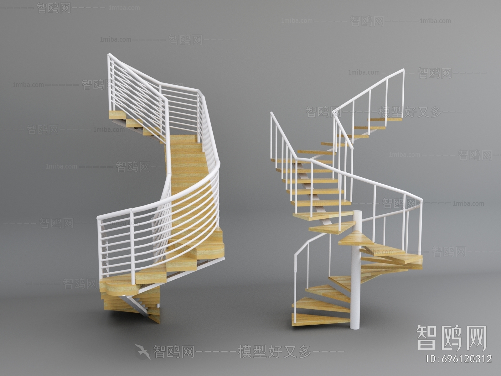Modern Rotating Staircase