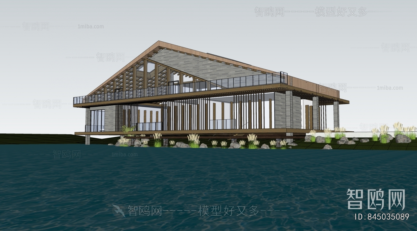 Modern Appearance Of Commercial Building