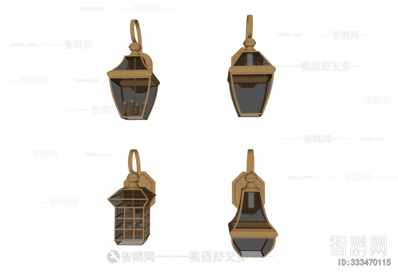 Simple European Style Wall Lamp