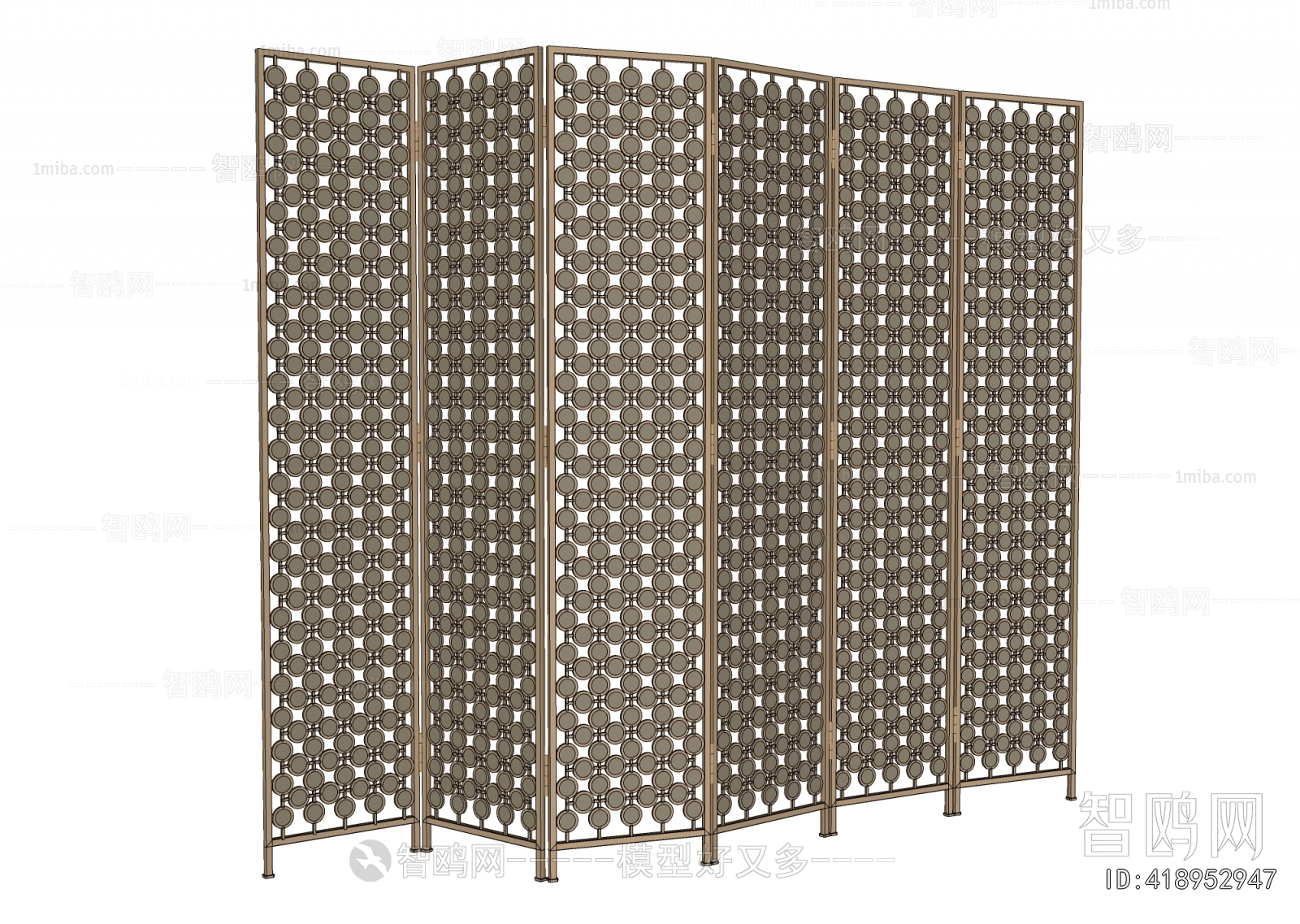 Modern Metal Screen Partition