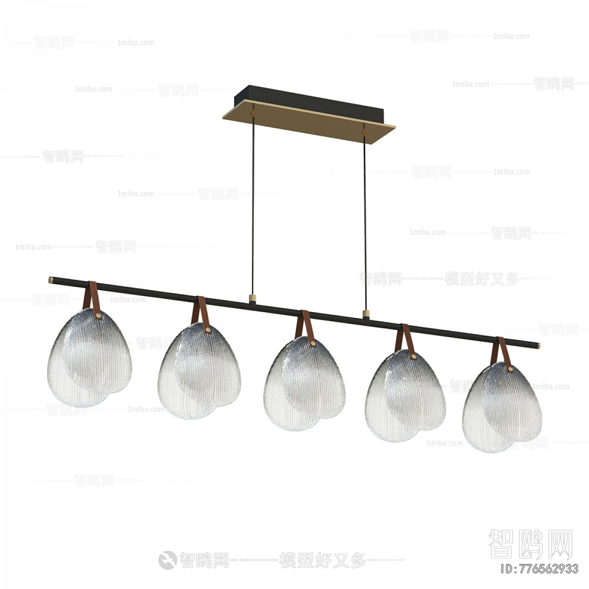 Modern Long Chandelier