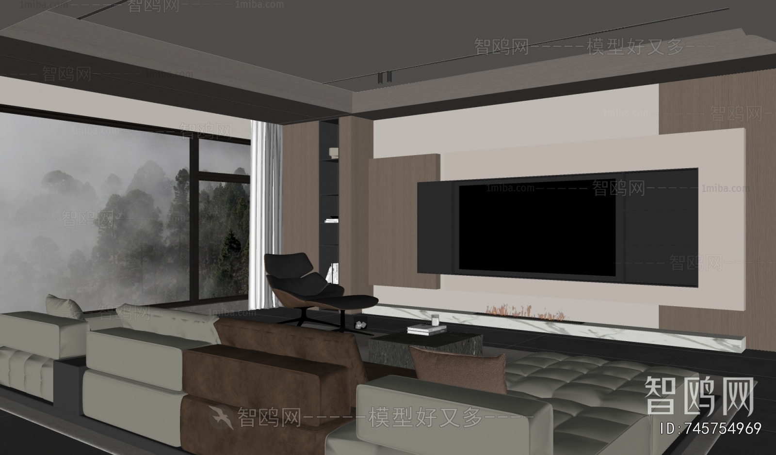 Modern A Living Room