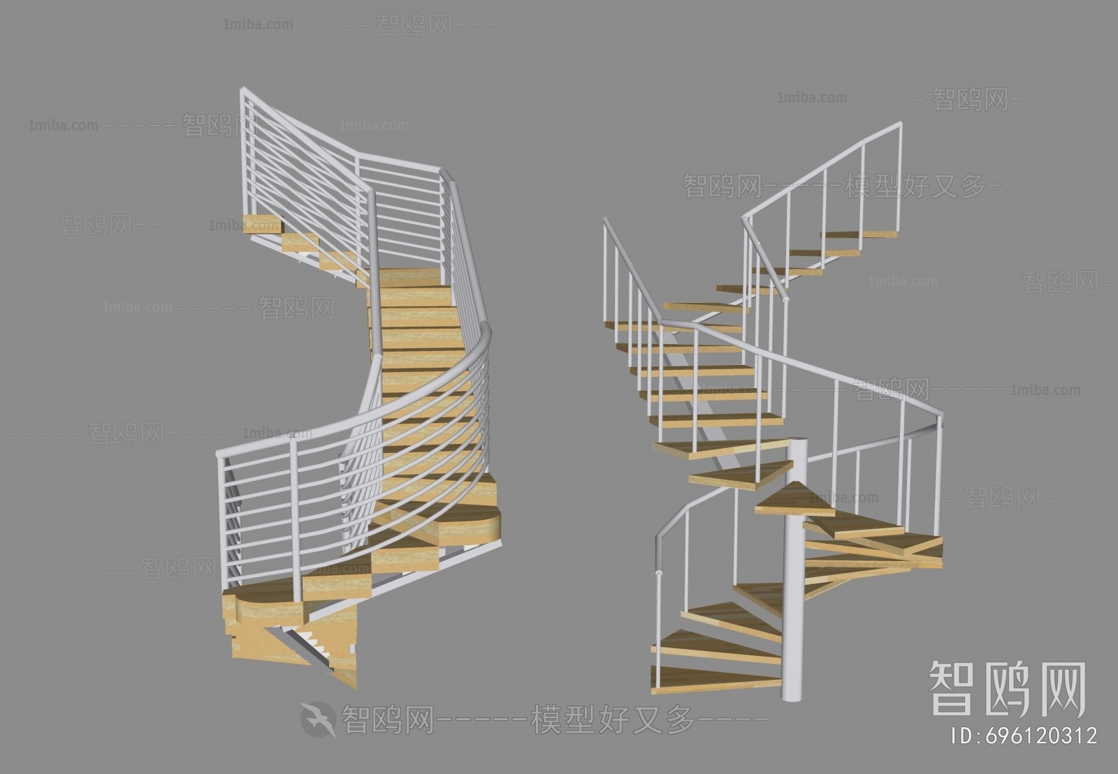 Modern Rotating Staircase