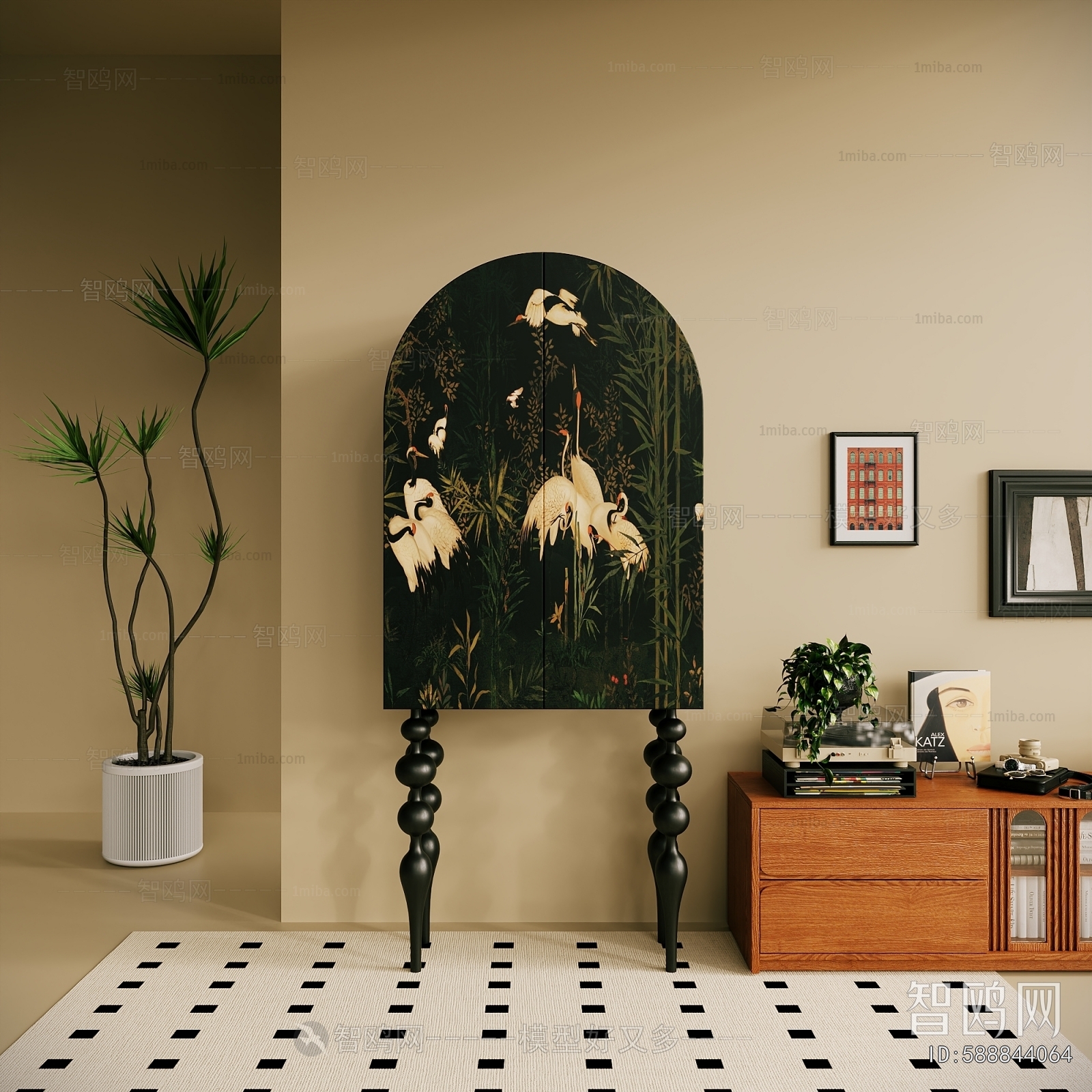 French Style Decorative Cabinet