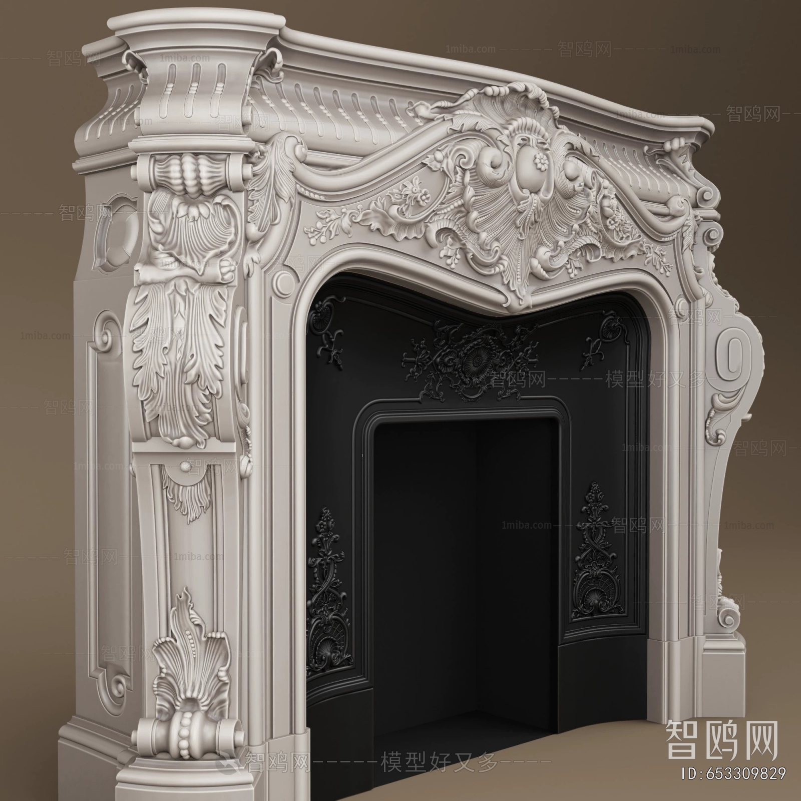 European Style Fireplace