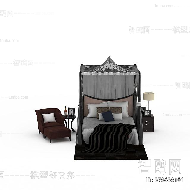 American Style Double Bed