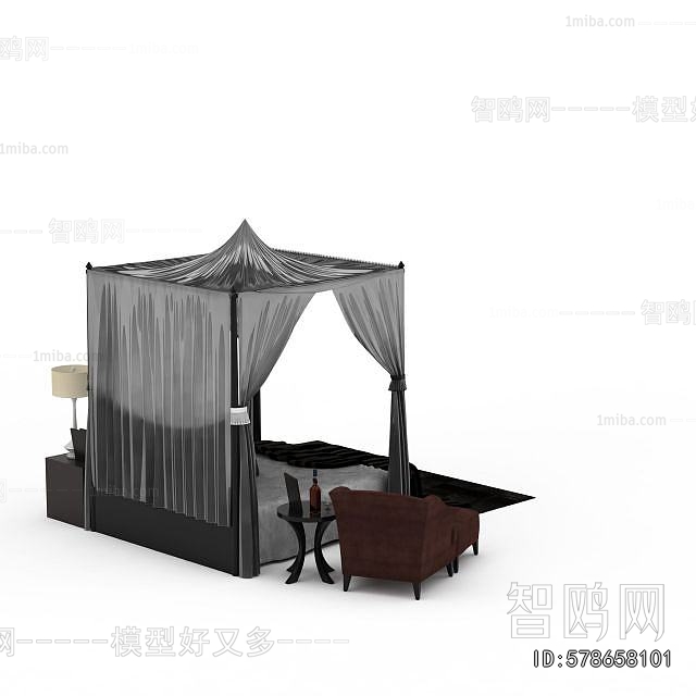 American Style Double Bed