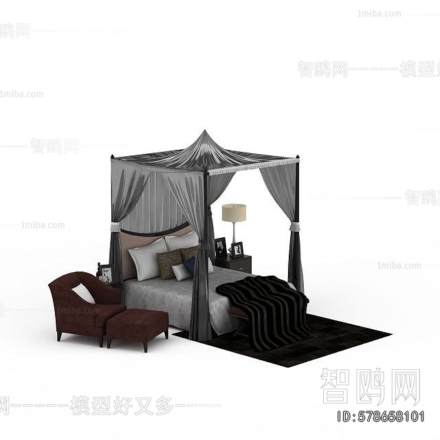 American Style Double Bed